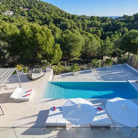 Luxury Private Holiday With Sea Views, Ibiza 1084 * Santa Eulària des Riu